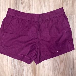 Plum JCrew Shorts